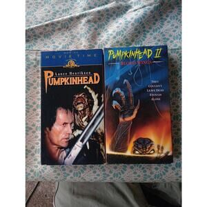 Pumpkinhead 1 & 2 Vhs